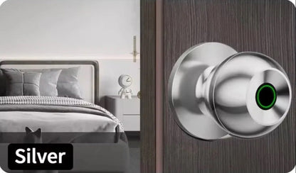 Smart Fingerprint Knob Door Lock