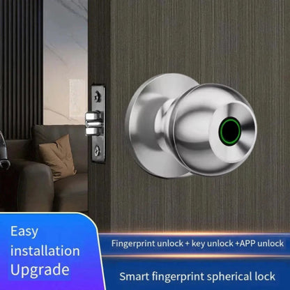 Smart Fingerprint Knob Door Lock