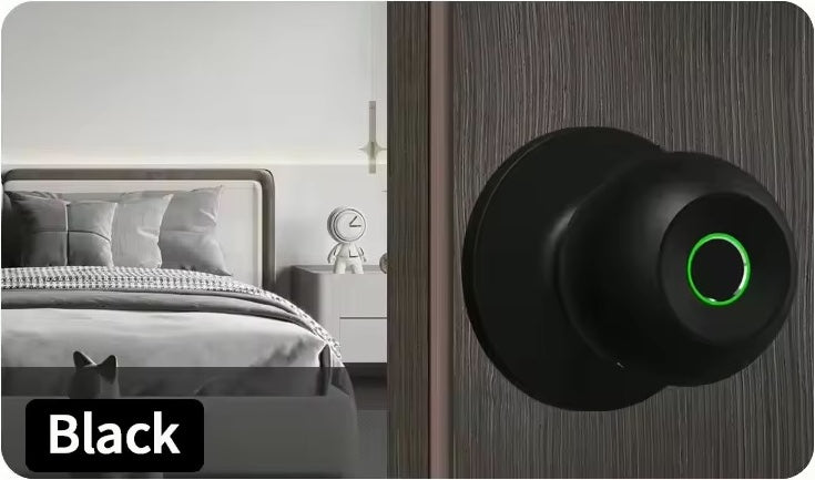 Smart Fingerprint Knob Door Lock